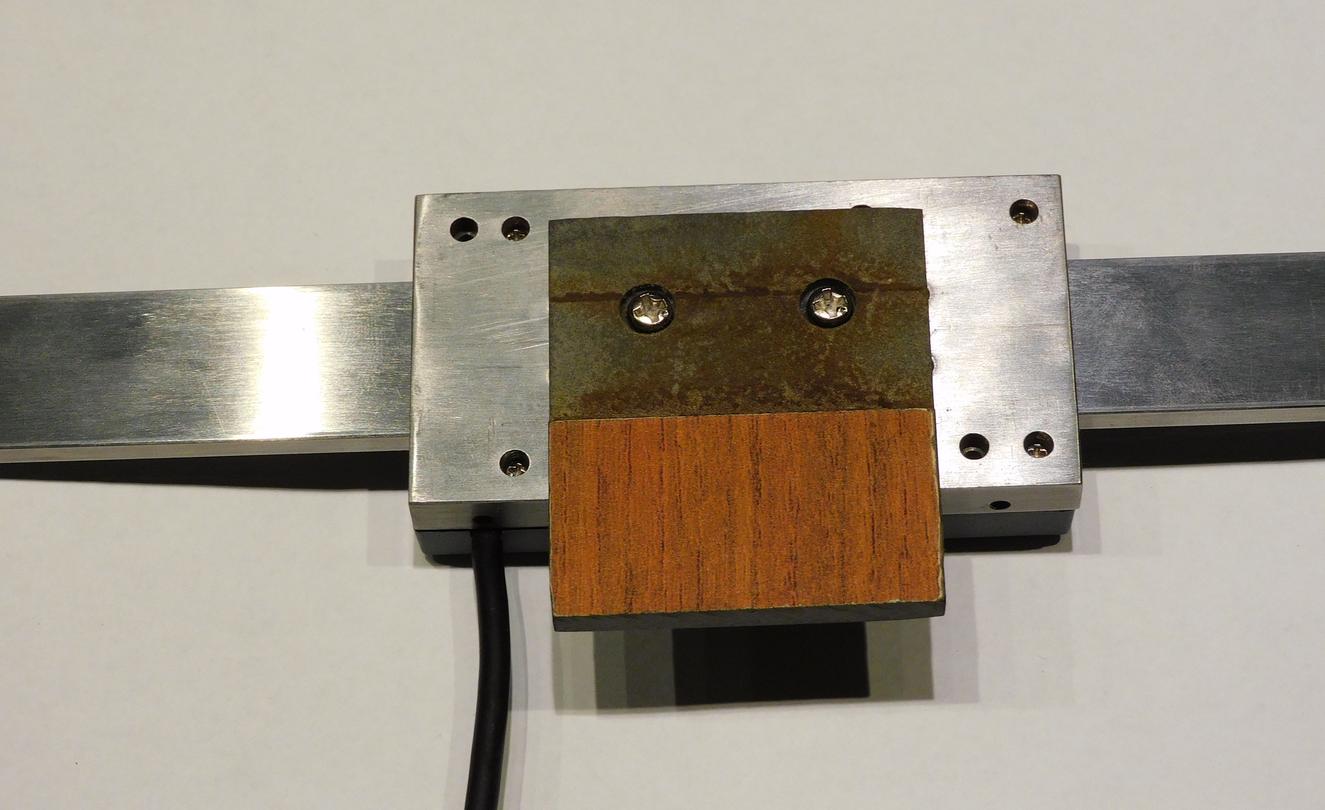 Back of mounting bracket
