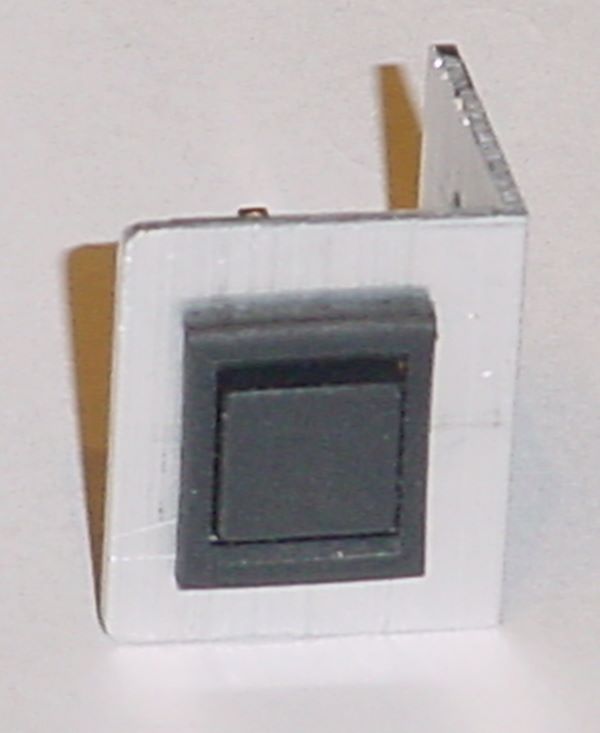 Fan control push button