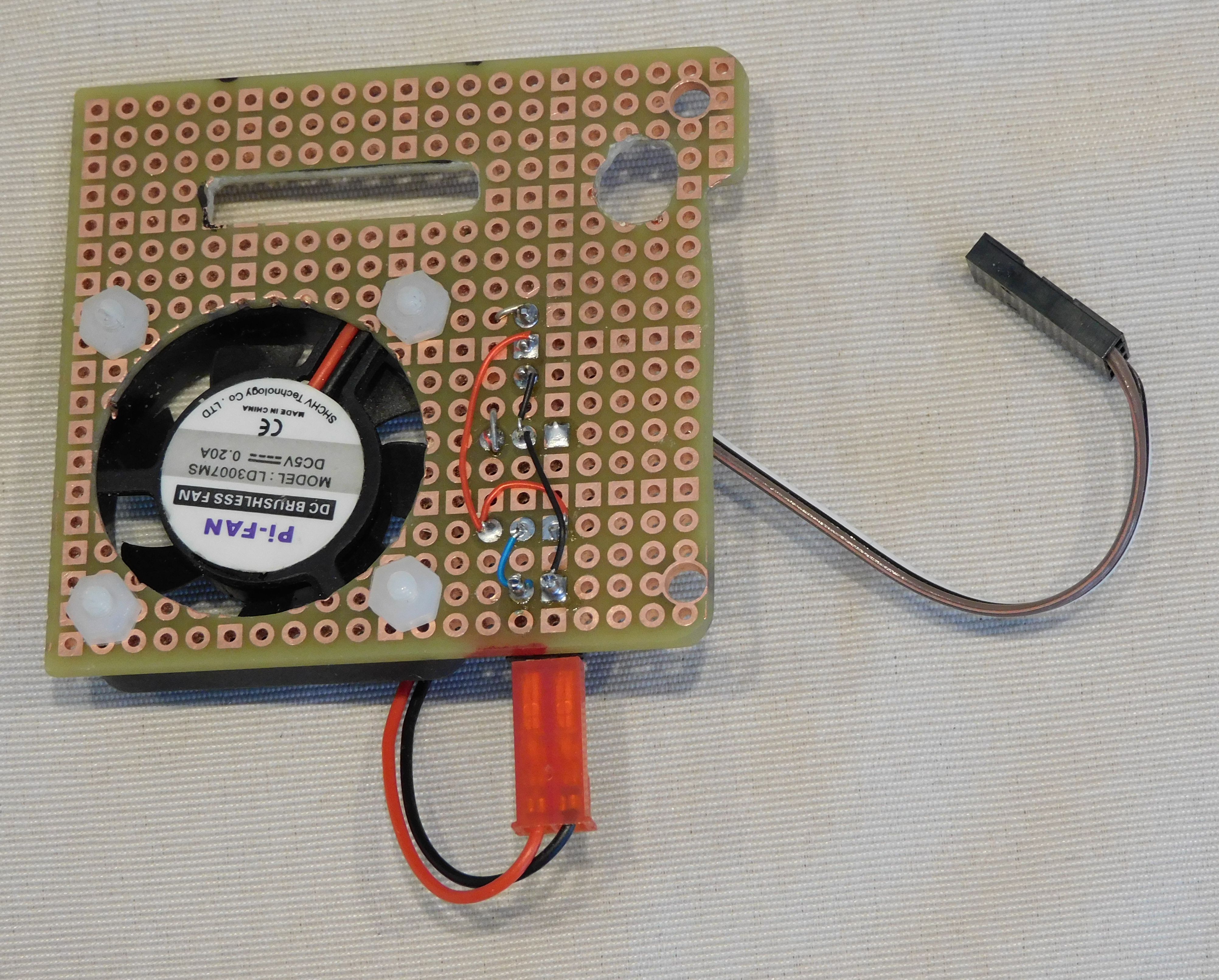 Bottom fan board version #2