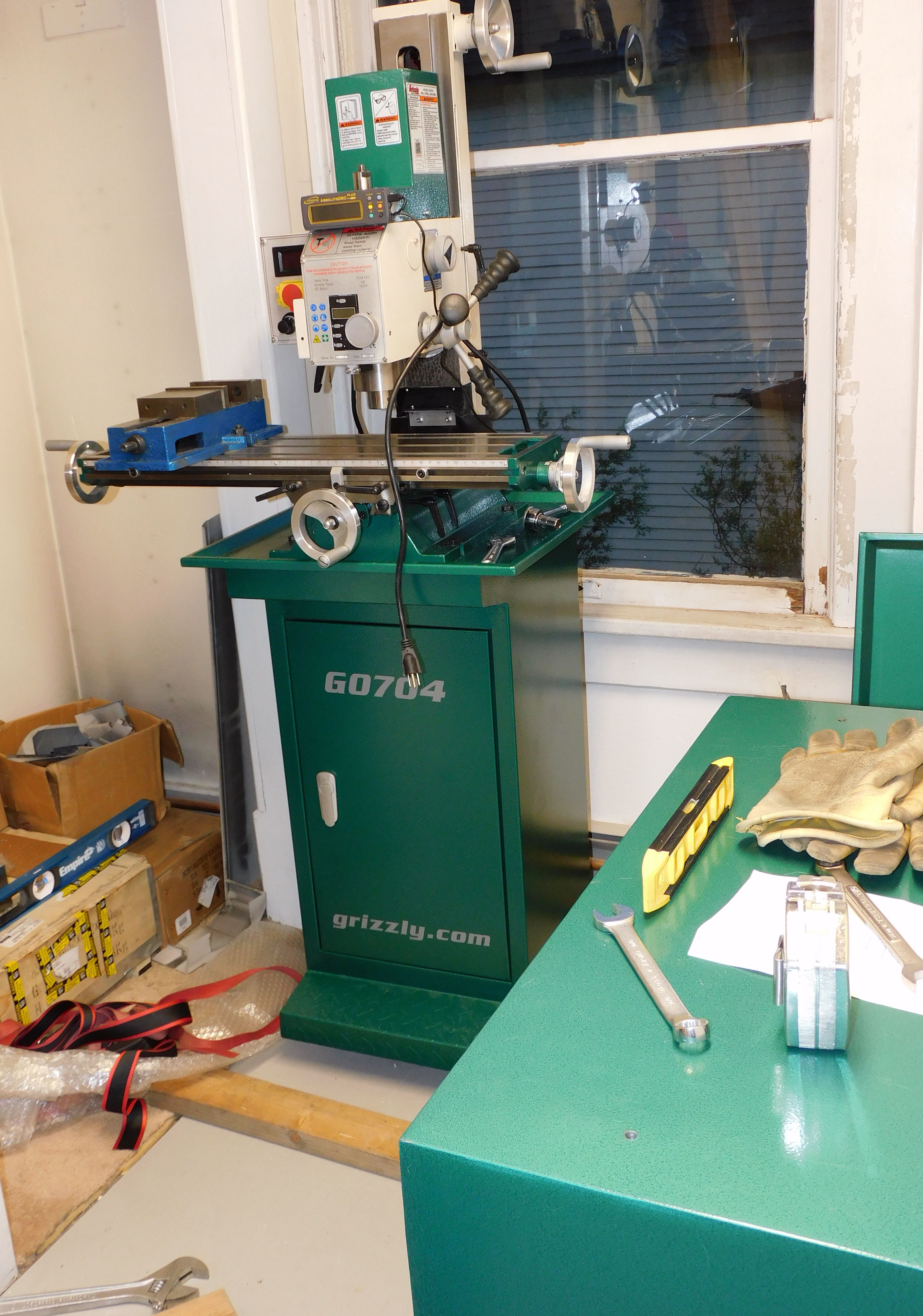 mill in its new home