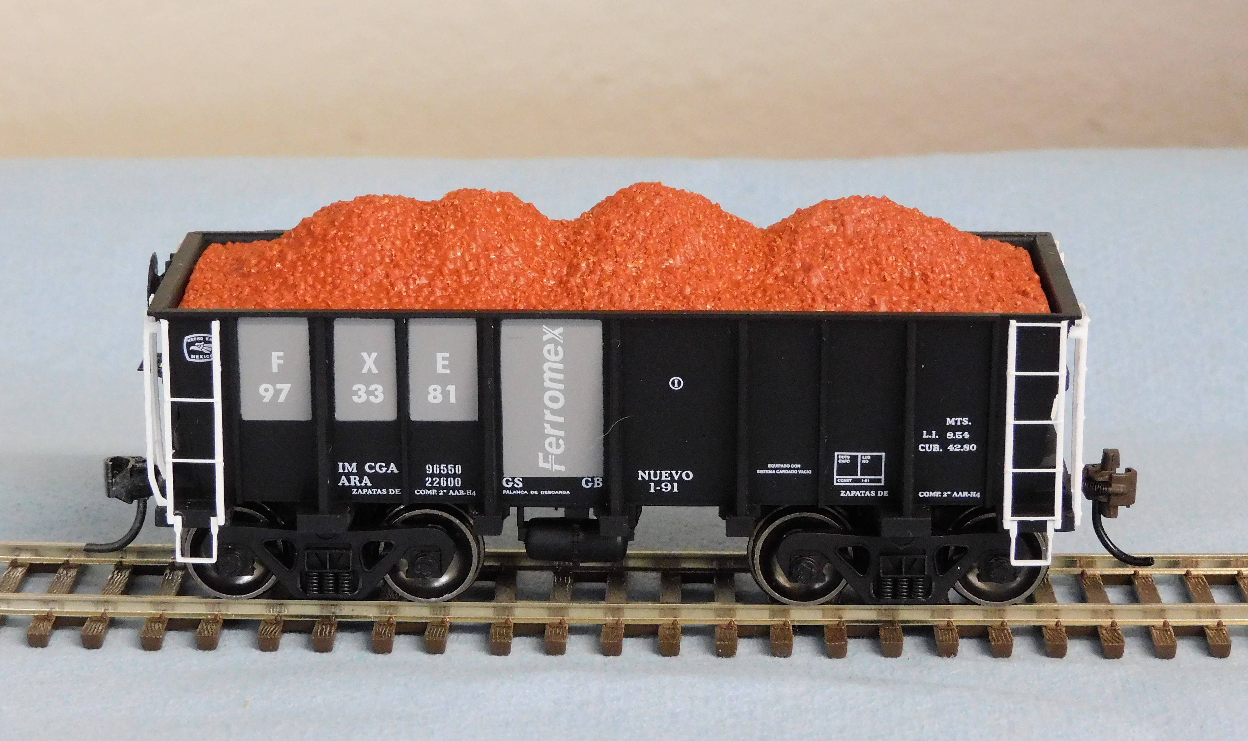 Gondola, Ore Car w/ Load