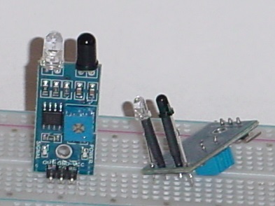 IR Sensor, original and Modified