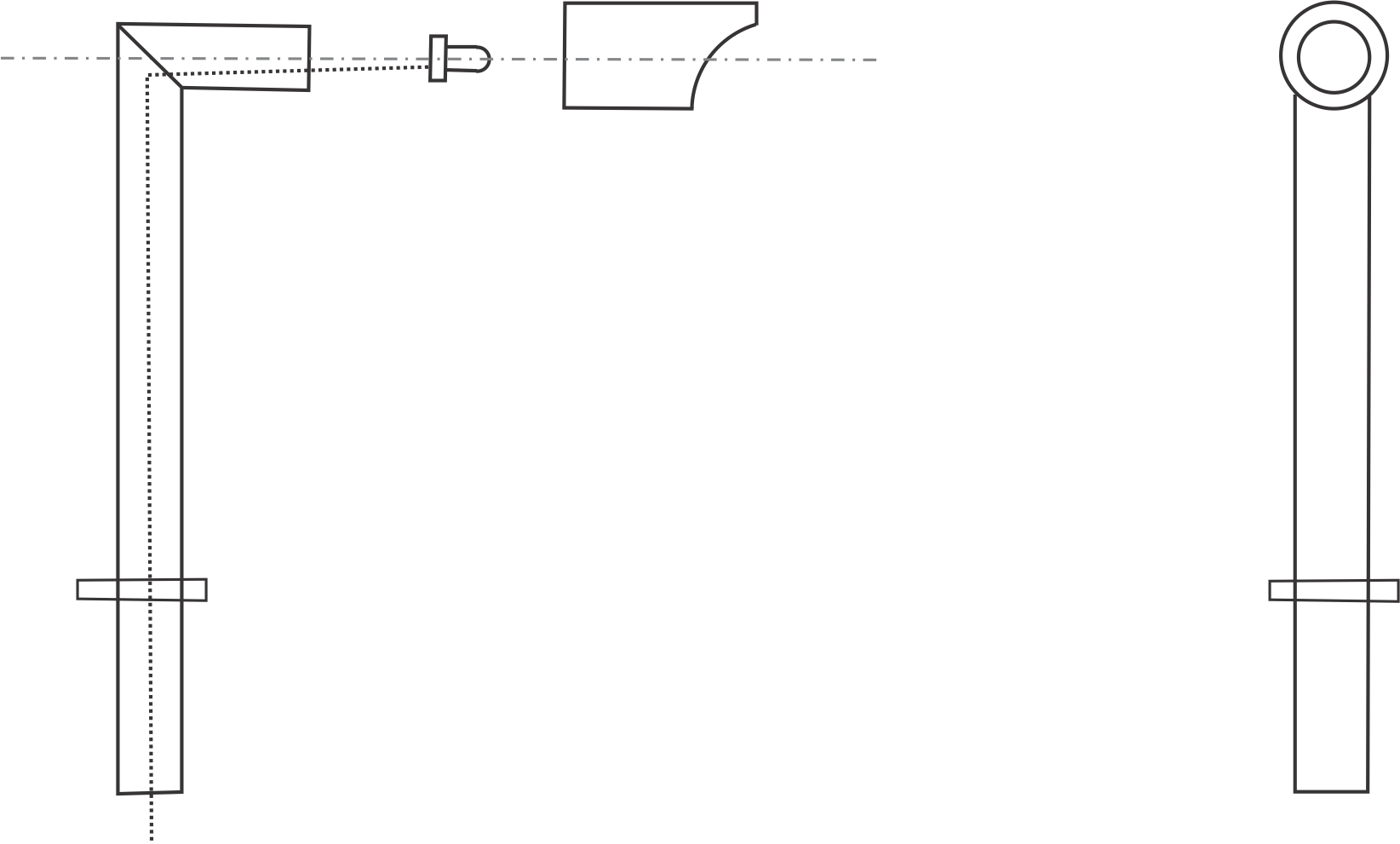 Basic design of remote LED mounts for IR sensors.