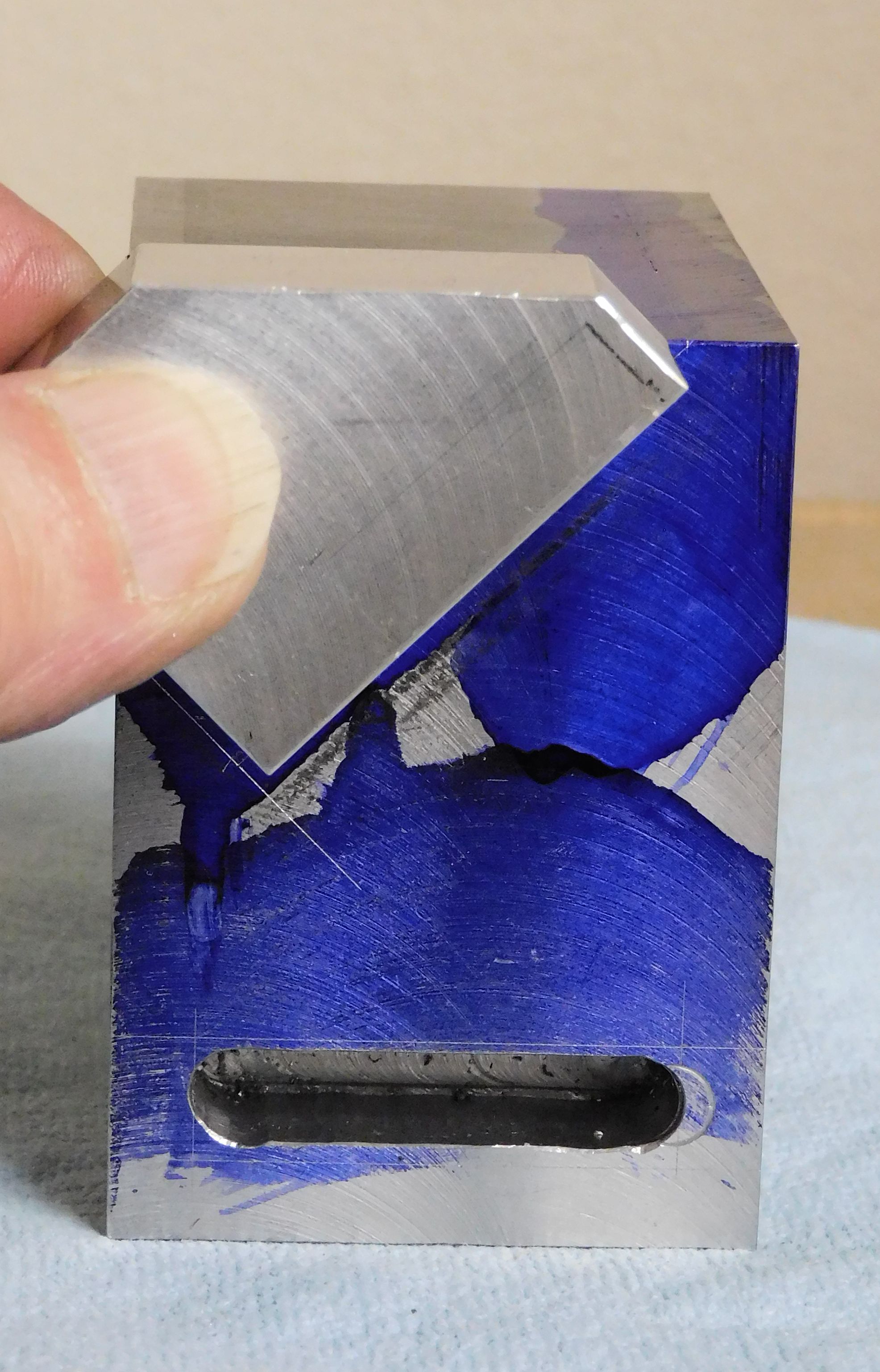 Jig with blank label